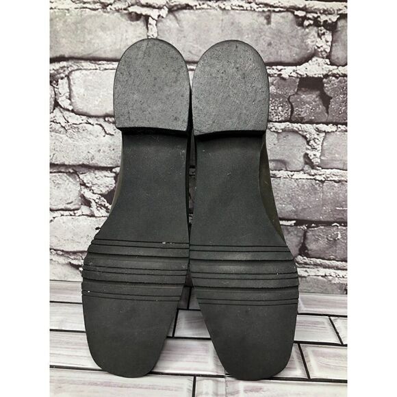 Salvatore Ferragamo Boutique Green Suede Leather Logo Pump Shoes Women Sz 8.5 2A - Picture 15 of 16